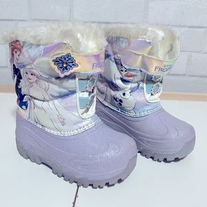 Frozen light up snow boots
